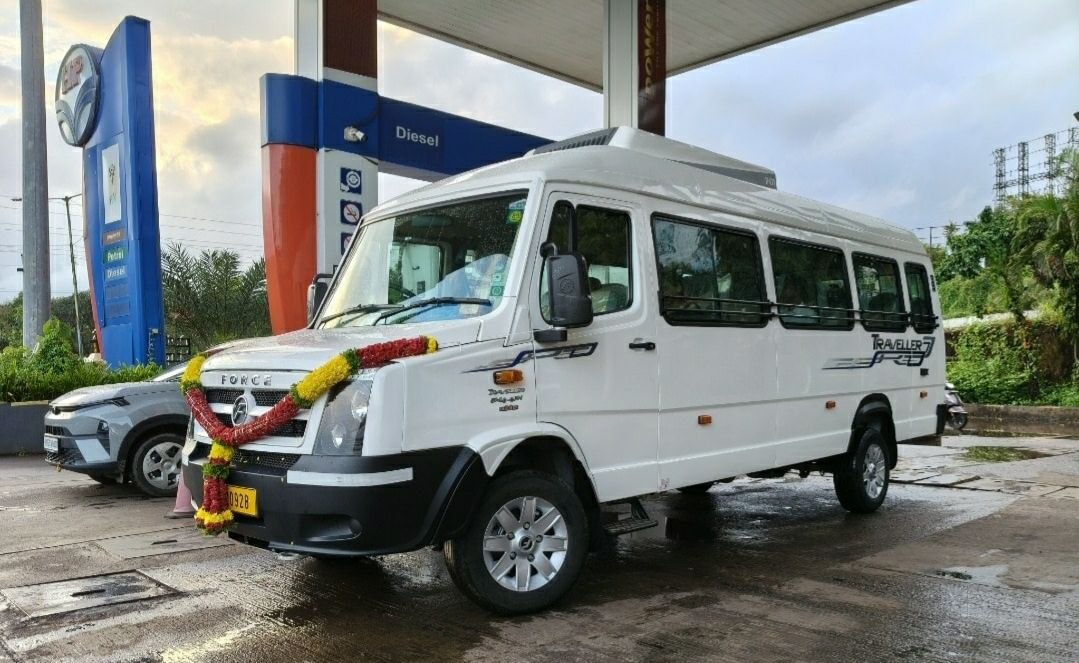 Tempo Traveller group vehicle